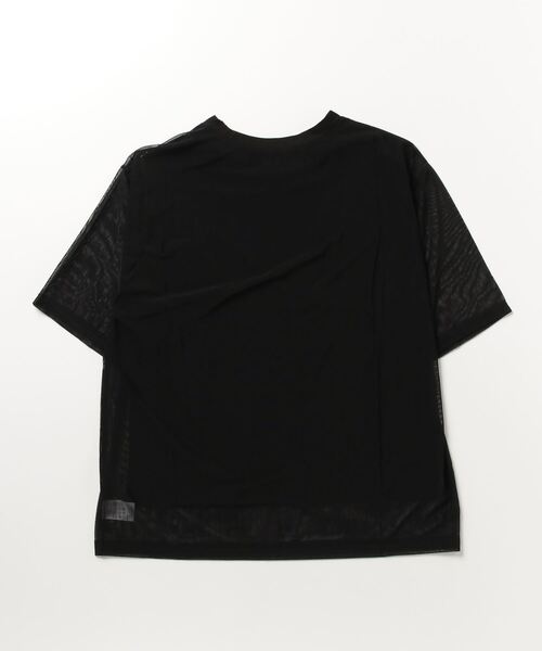 tシャツ DROIT BELLO (ドロイトベロ) レイヤードシアーTシャツ レディース DROIT BELLO tシャツ (ドロイトベロ) レイヤードシアーTシャツ