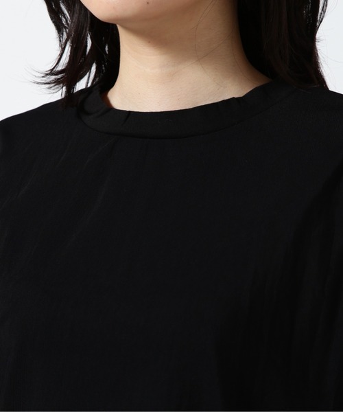 DROIT BELLO tシャツ (ドロイトベロ) レイヤードシアーTシャツ