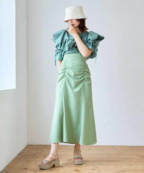 MAJESTIC LEGON（マジェスティックレゴン） ロング スカート 夏