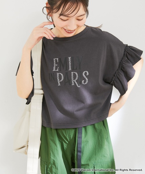 VIS tシャツ Tシャツ 「エミリー、パリへ行く」コラボレーション 