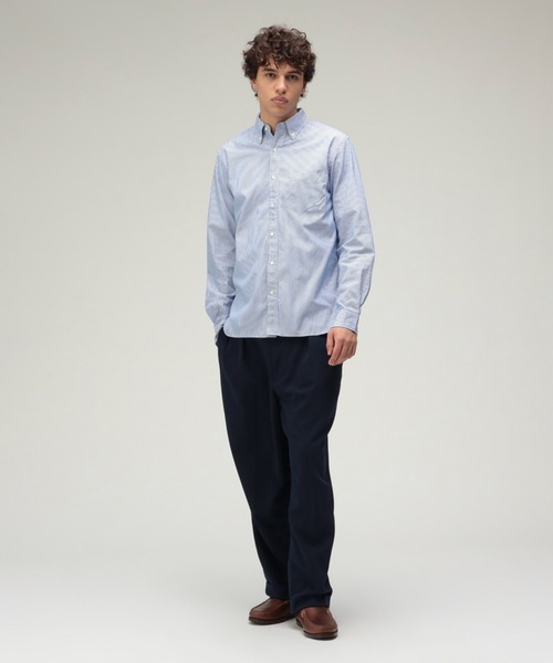 BEAMS+（ビームスプラス） チノパン 2 Pleats Trousers PE Twill