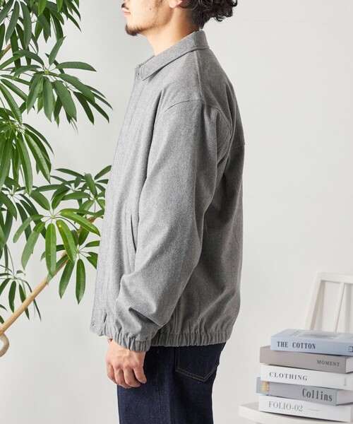 SHIPS any ブルゾン アウター any: WONDERSHAPE(R) 4WAY ストレッチ