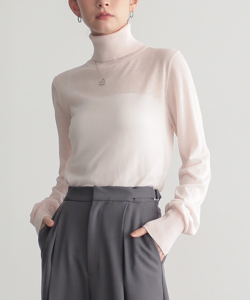 for/c（フォーシー） タートルネック ニット セーター 「新色追加