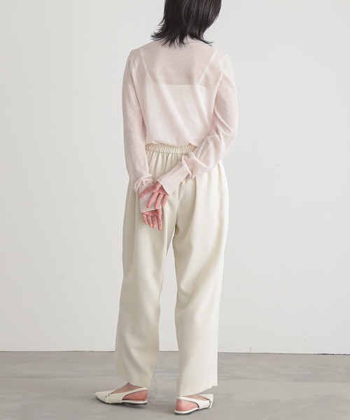 for/c（フォーシー） ニット セーター 「新色追加」ハイネックシアー