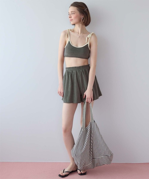 ラッシュガード パイル素材ショートパンツ レディース | SEA DRESS | 23