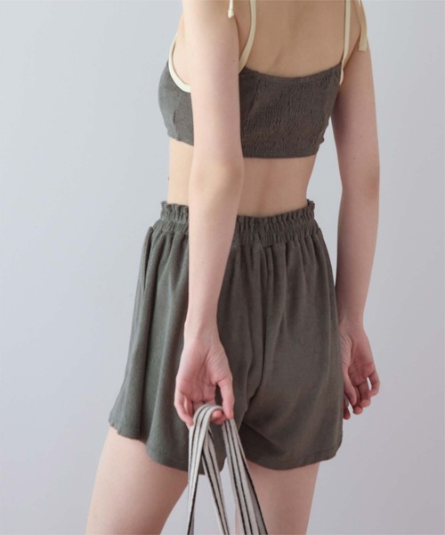 ラッシュガード パイル素材ショートパンツ レディース | SEA DRESS | 24