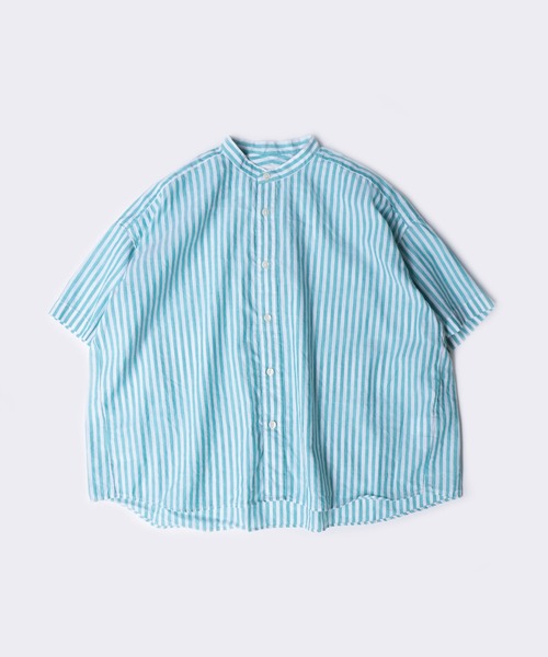 prit（プリット） ブラウス シャツ 半袖 「 」 コットンリネンバレ