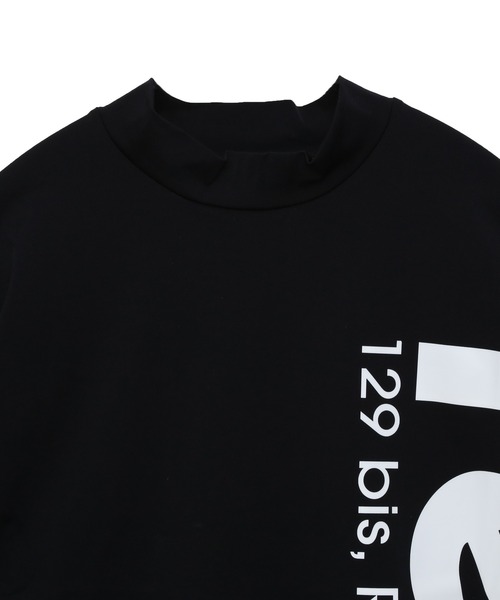 renoma 黒シャツ バックロゴモックネックシャツ　L renoma 黒シャツ バックロゴモックネックシャツ L - メルカリ