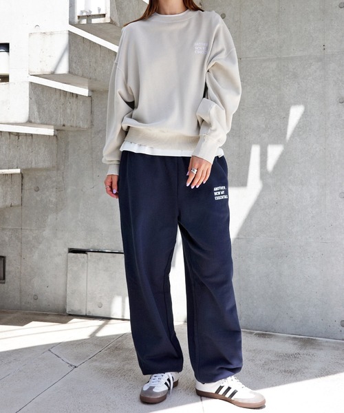 ANME ワイドパンツ スウェットパンツ ジャージ 「新色・新サイズ追加 