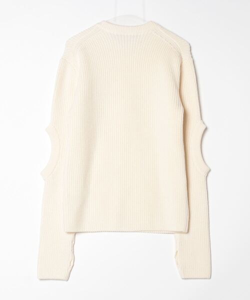 JOHN LAWRENCE SULLIVAN セーター ニット ELBOW HOLE RIB KNIT JOHN LAWRENCE SULLIVAN セーター ニット ELBOW HOLE RIB KNIT