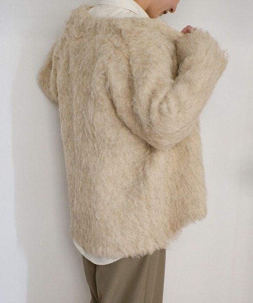 select MOCA（セレクトモカ） カーディガン ロングシャギー