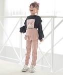 パンツ 「ともパン」フリルフリルスリムパンツ ...の詳細画像2