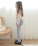 パンツ 「ともパン」フリルフリルスリムパンツ ...の詳細画像5