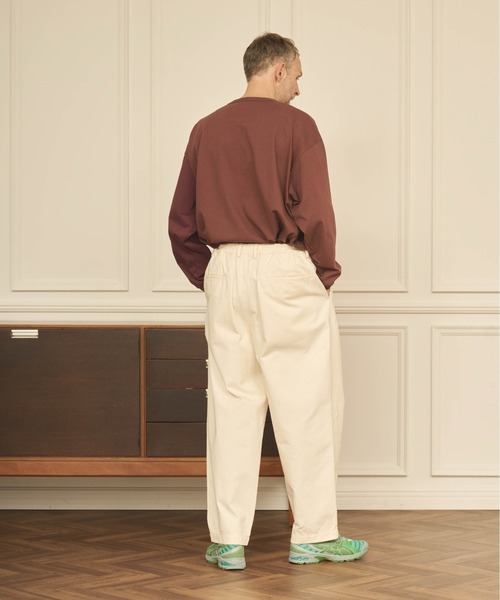 【kelen】未使用　タック　パンツ　ベージュ Kelen パンツ 「KELEN MENS/ケレン メンズ」2タックコクーン