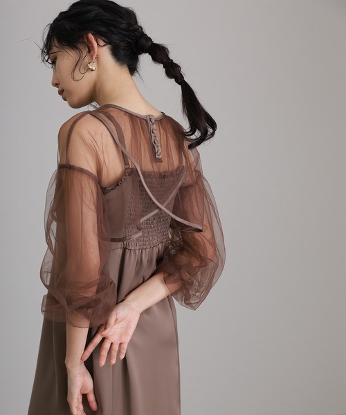 atlo（アトロ） ドレス 2wayトップスパーティードレスセレモニー同窓会