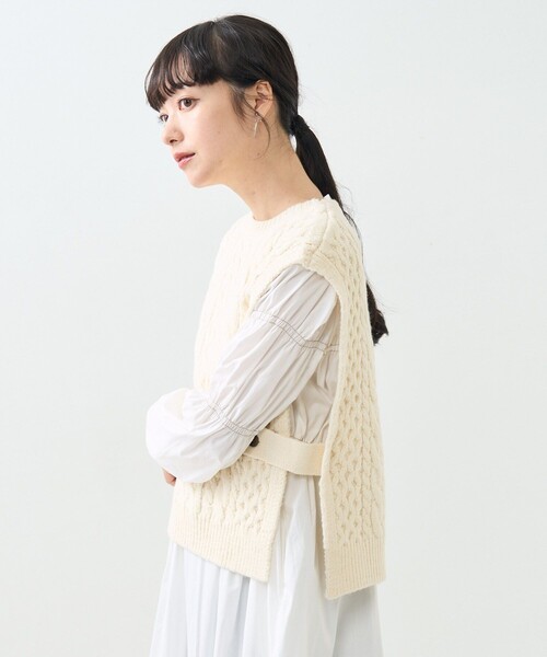 FREAK'S STORE ニット セーター ケーブル ニットベスト セット