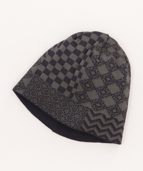 CA4LA ニット帽 ニットキャップ JACQUARD KNIT CAP メンズ