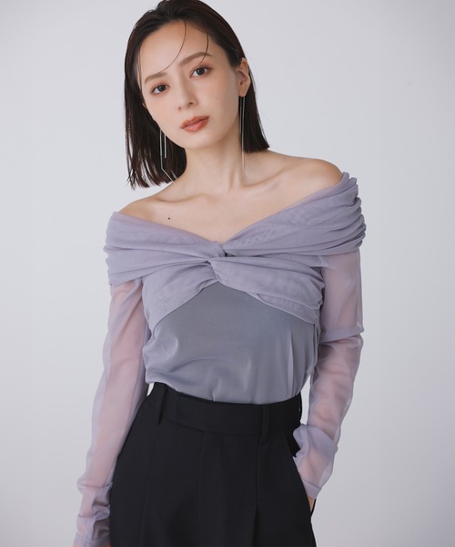 オフショルダー トップス（anuans）のおすすめ人気商品一覧 通販