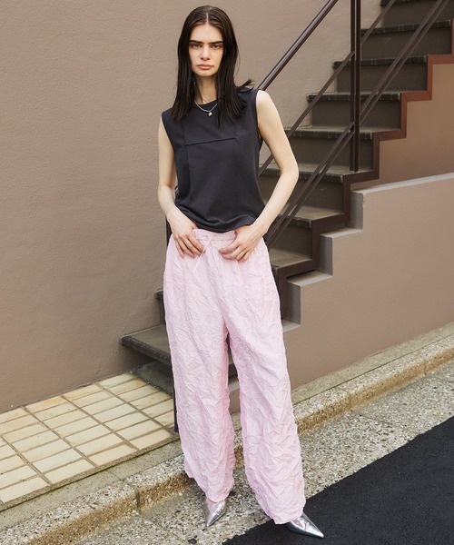 「MAISON SPECIAL」 ノースリーブトップス FREE グレー レディース MAISON SPECIAL 「MAISON SPECIAL」 ノースリーブトップス FREE