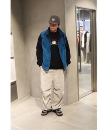 KEBOZ parachute pants ナイロンパンツ ワークパンツ KEBOZ パンツ PARACHUTE PANTS メンズ : ZOZOTOWN Yahoo!店