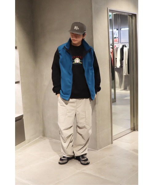 KEBOZ parachute pants ナイロンパンツ ワークパンツ KEBOZ パンツ PARACHUTE PANTS メンズ : ZOZOTOWN Yahoo!店