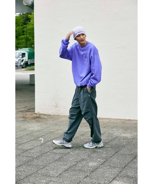 KEBOZ parachute pants ナイロンパンツ ワークパンツ KEBOZ parachute pants ナイロンパンツ ワークパンツ