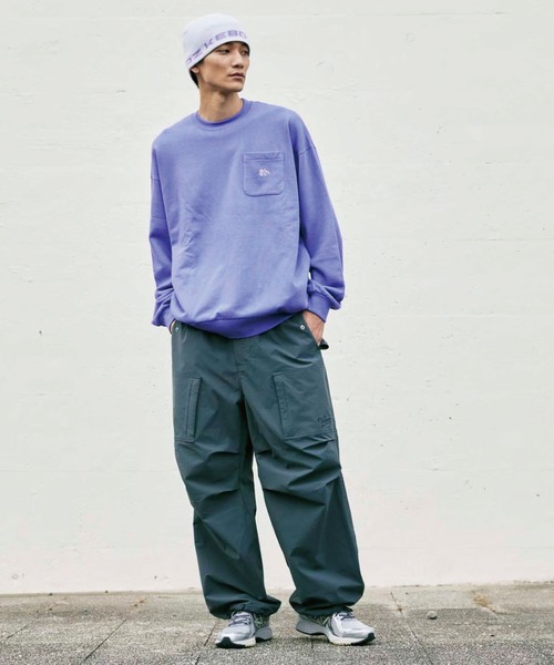 KEBOZ parachute pants ナイロンパンツ ワークパンツ KEBOZ parachute pants ナイロンパンツ ワークパンツ
