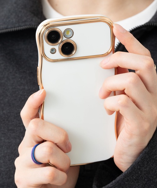 iPhone携帯ケース Amazon.co.jp: ZENIX DESIGN TECH iPhone14 用 ケース バンパー リング