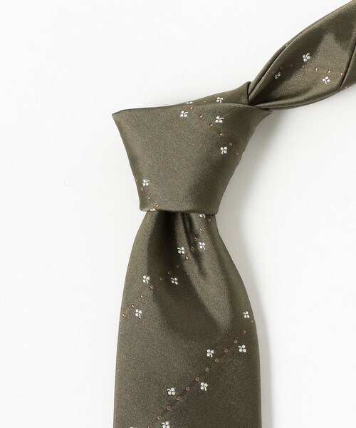 Brilla per il gusto シルク ドットストライプ ネクタイ Brilla per il gusto（ブリッラ ペル イル グスト） ネクタイ シルク