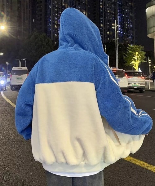 link lot ブルゾン アウター 「男女兼用」カラーブロック2ライン