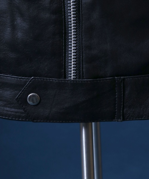 ANPAS（アンパス） 革ジャン ライダース Sheepskin Leather Trucker