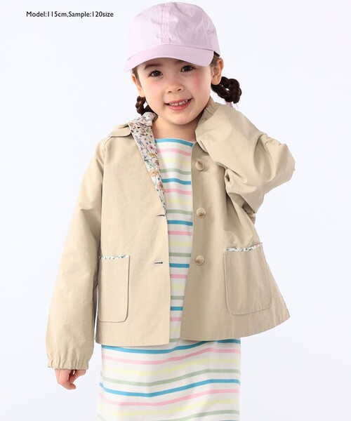 【新品】SHIPS KIDS150cm / リバティ リバーシブル コート シップス SHIPS SHIPS KIDS:100～130cm / リバティ リバーシブル