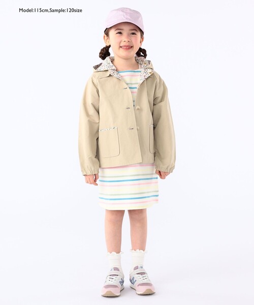 SHIPS コート アウター KIDS:100〜130cm / リバティ
