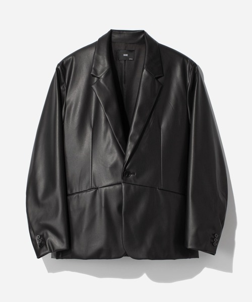 HARE（ハレ） ジャケット テーラードジャケット 「SET UP対応」レザー