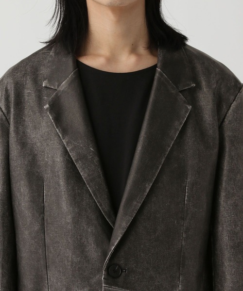 HARE（ハレ） ジャケット テーラードジャケット 「SET UP対応」レザー