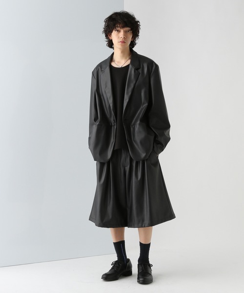 HARE（ハレ） ジャケット テーラードジャケット 「SET UP対応」レザー