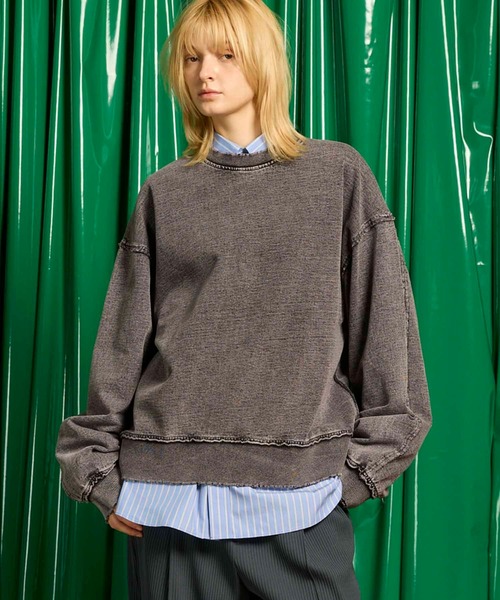 【新品未使用】maison special トレーナー スウェット MAISON SPECIAL トレーナー スウェット 「UNISEX」Chemical Over