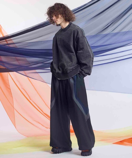 maisonspecial スウェット UNISEX》Multi Graphic Prime-Over Crew Neck Sweat Pullover