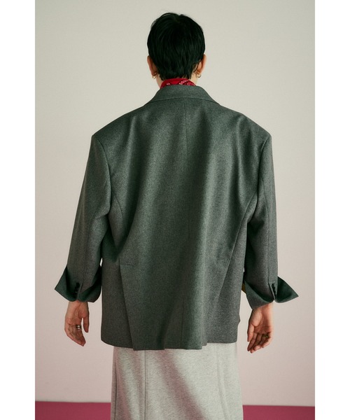HeRIN.CYE ジャケット テーラードジャケット Big silhouette jacket