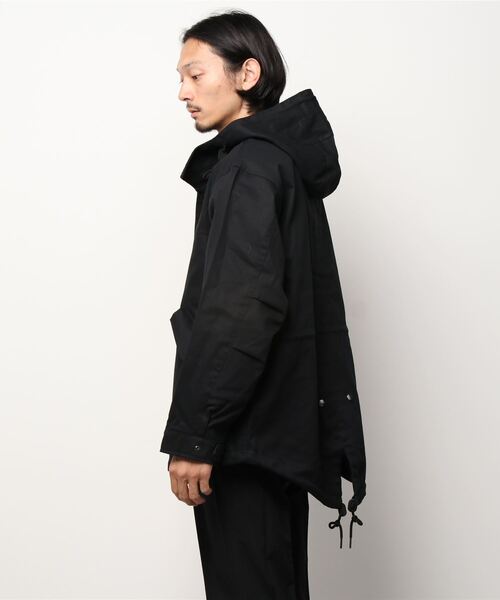 FRED PERRY（フレッドペリー） モッズコート S ブラック メンズ