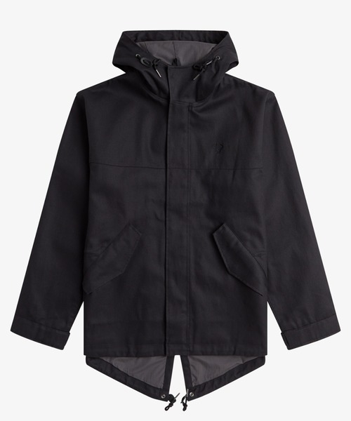 FRED PERRY（フレッドペリー） モッズコート S ブラック メンズ