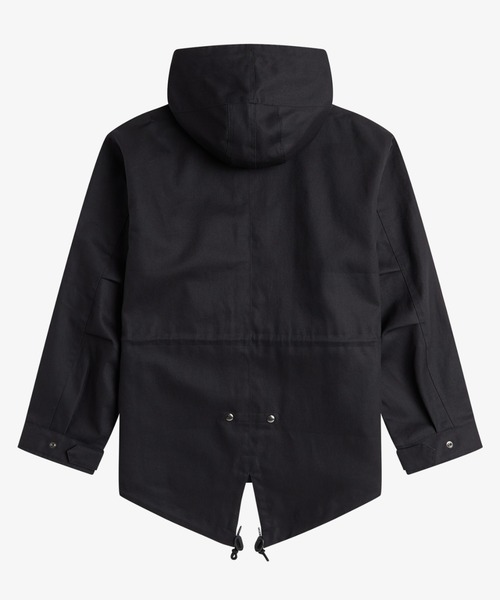 FRED PERRY（フレッドペリー） モッズコート S ブラック メンズ