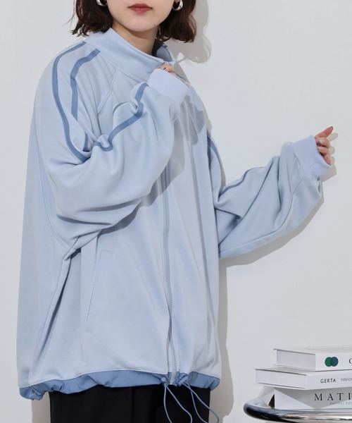 サクラミーツ トラックジャケット上下 セール】【OP:オーピー】レディースダンボールニット上下セット