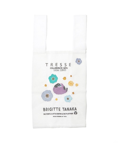 TRESSE（トレス） エコバッグ TRESSE/トレス×BRIGITTE TANAKA