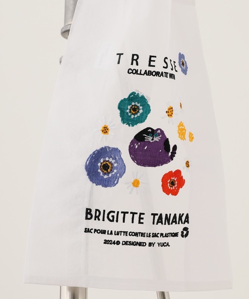 BRIGITTE TANAKA ブリジットタナカ　エコバッグ Amazon.co.jp: BRIGITTE TANAKA オーガンジー エコバッグ