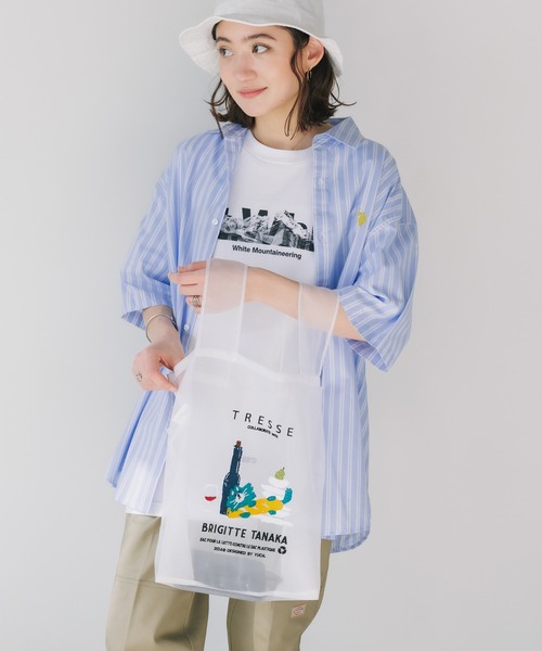 TRESSE エコバッグ TRESSE/トレス×BRIGITTE TANAKA/ブリジット