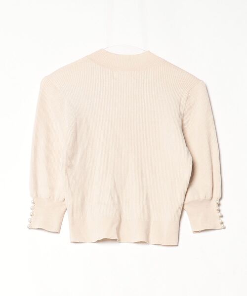 「JILL by JILL STUART」 7分袖ニット FREE ベージュ レディース_画像2