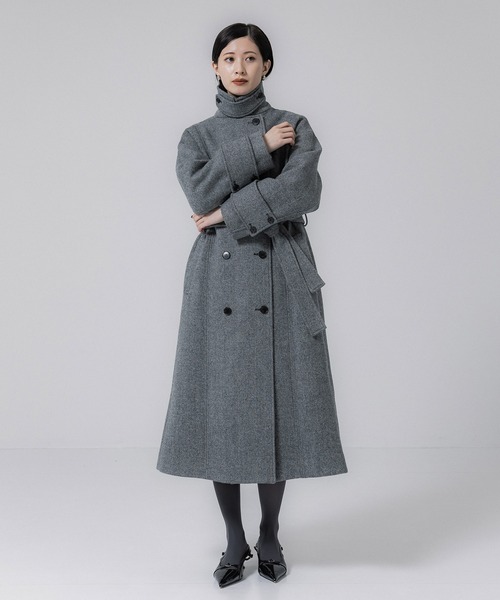 United tokyo ステンカラーコート　size3 グレー UNITED TOKYO（ユナイテッドトウキョウ） ステンカラーコート 2