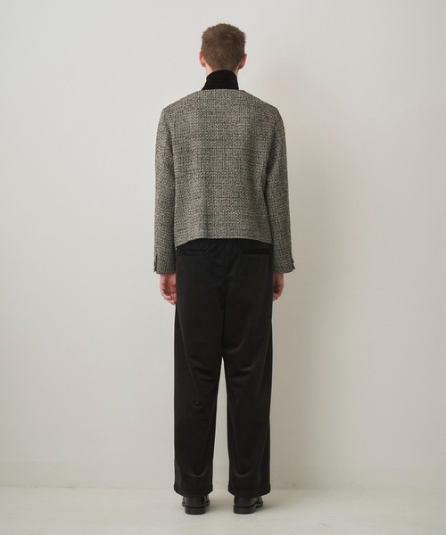 juha fancy tweed jacket ファンシーツイードジャケット Juha（ユハ） ジャケット テーラードジャケット FANCY TWEED NO-COLLAR