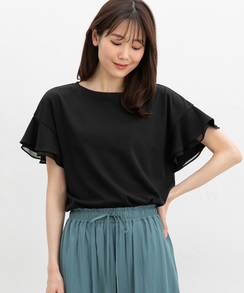 Honeys（ハニーズ） tシャツ 「ハニさら・接触冷感・吸水速乾・UV